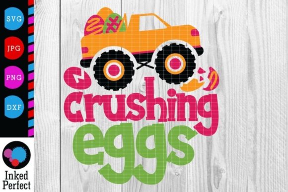 Crushing Eggs Easter Monster Truck Embroidery Review