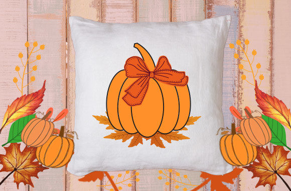 Cute Pumpkin with Bow 2 Embroidery Design Review