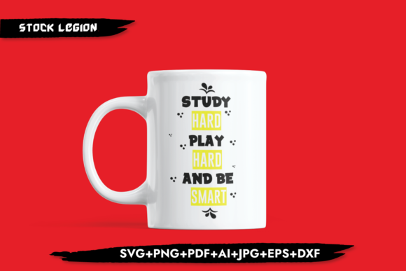 Study Hard Play Hard Embroidery Design Review